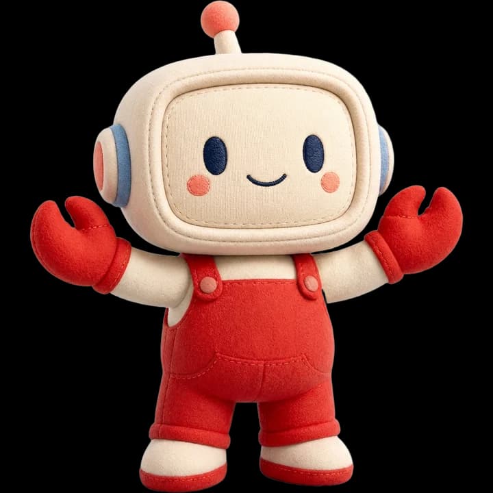 VidGuy mascot styled for OpenClaw