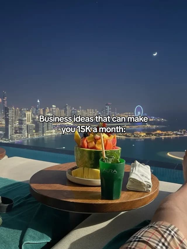 AI carousel generated with VidGuy — business ideas